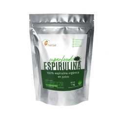 Espirulina orgánica en polvo de 500gr y 1kg